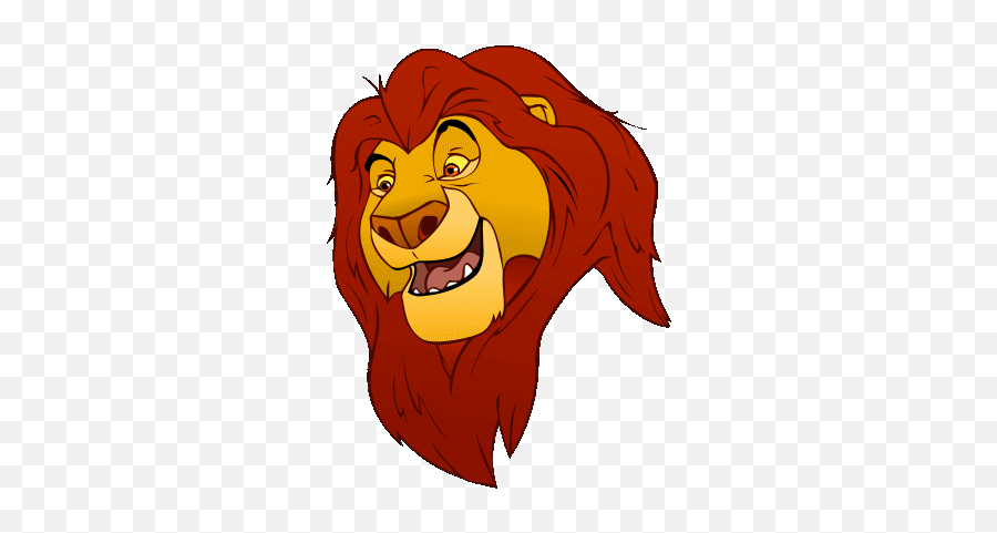The Lion King - Lion King Lion Animated Gif Emoji,Lion King Emoticons