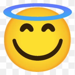 Emoji Kitchen - Happy,Halo Emoji