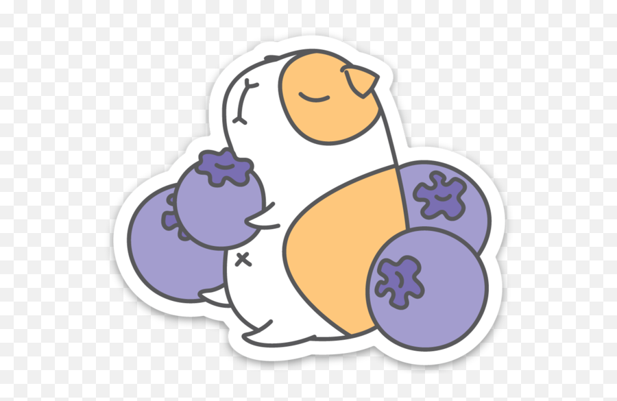 Pin - Laptop Sticker Guinea Pig Emoji,Guinea Pig Emoji