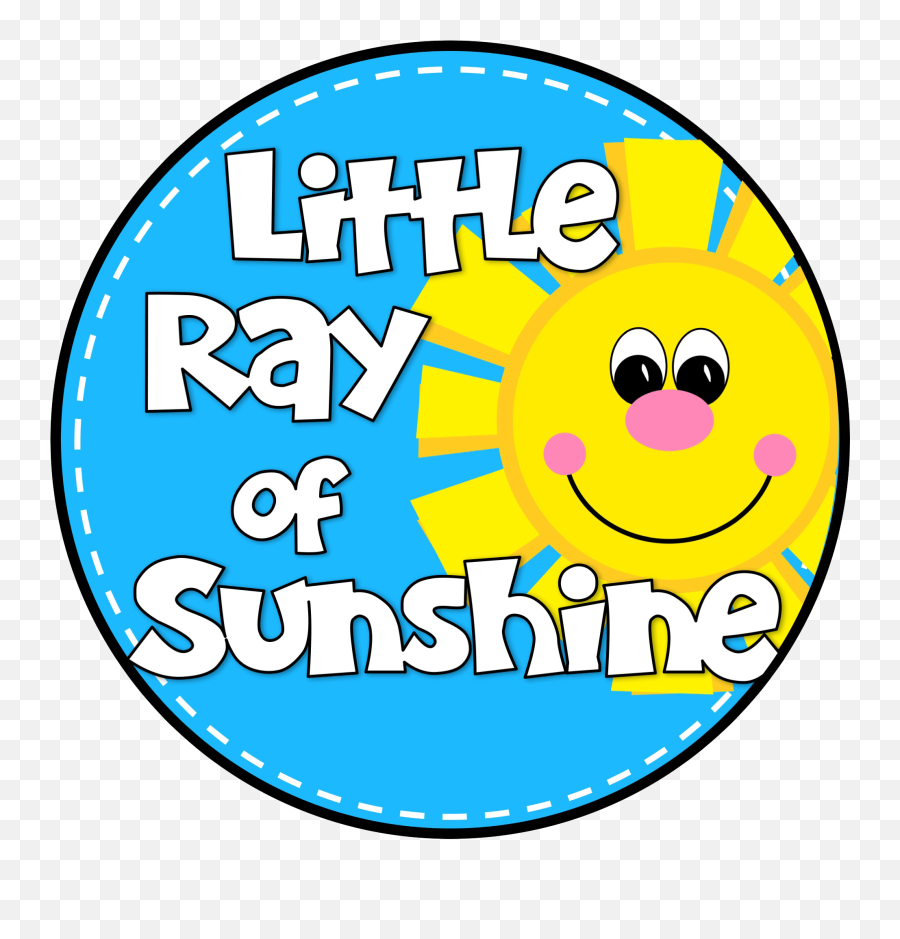 Little Ray Of Sunshine - Cute Little Ray Of Sunshine Emoji,Sunshine Emoticon