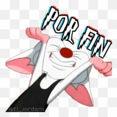 Pinky Cerebro - Fictional Character Emoji,Pinky And The Brain Emoticon