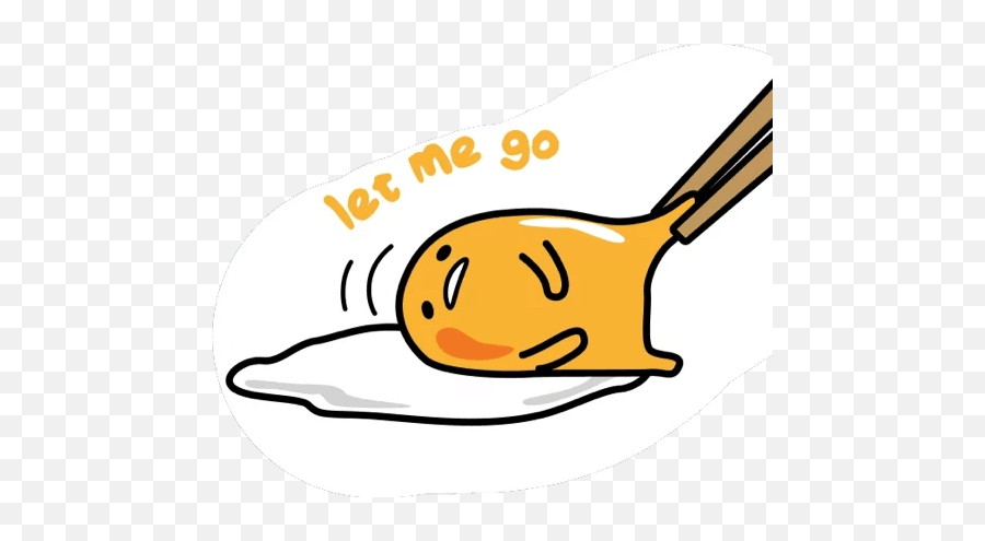 Sticker Maker - Broken Egg Gudetama Hd Emoji,Egg Stickers Emoji