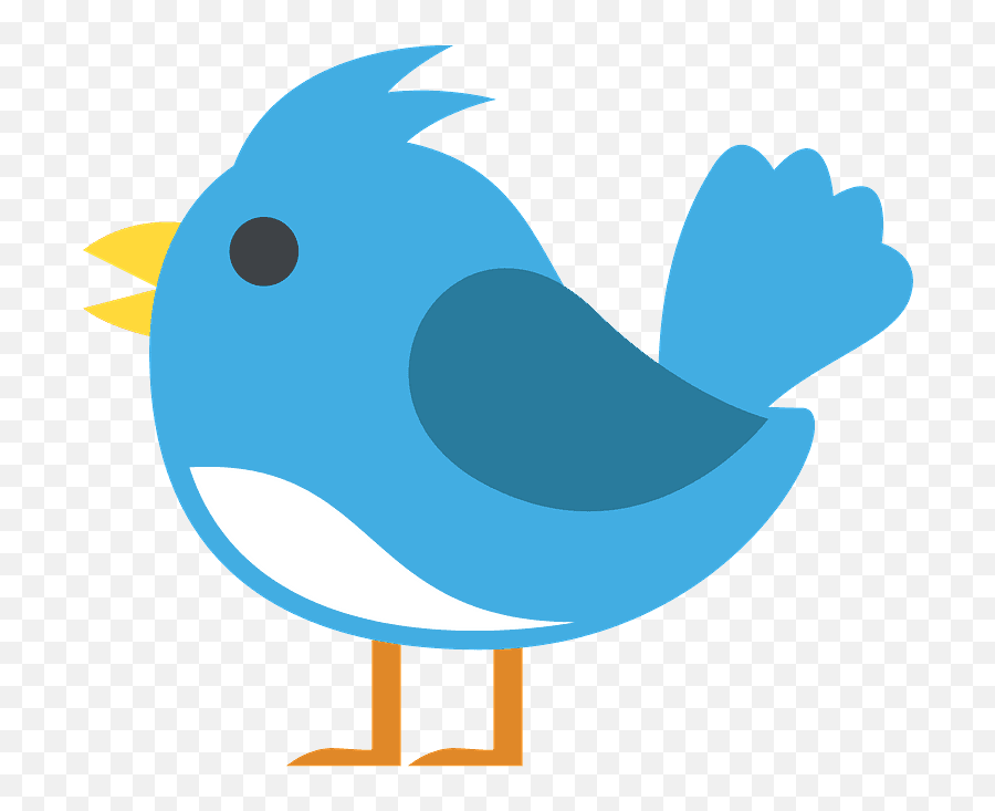 Bird Emoji Clipart - Bird Emoji,Purple Bird Emoji