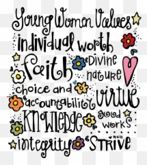 Clip Art Lds Quotes - Lds Clipart Young Women Emoji,Lds Quote Man Ruled By Emotions