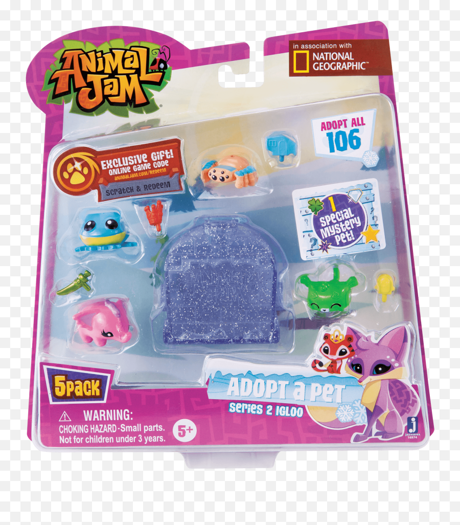 Animal Jam Mini Figure 2 - Pack Full Set Set Of 3 Toys New Tv Pet Animal Jam Toys Emoji,How To Do Member Emojis As A Nm Aj