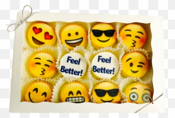 Feel Chocolate Covered Oreo - Happy Emoji,Feel Better Emoji