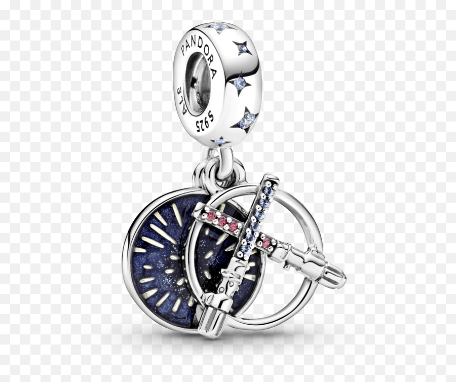 Charm Colgante Doble Star Wars Espada Láser - Star Wars Pandora Charms Emoji,Mariquita Emoticon