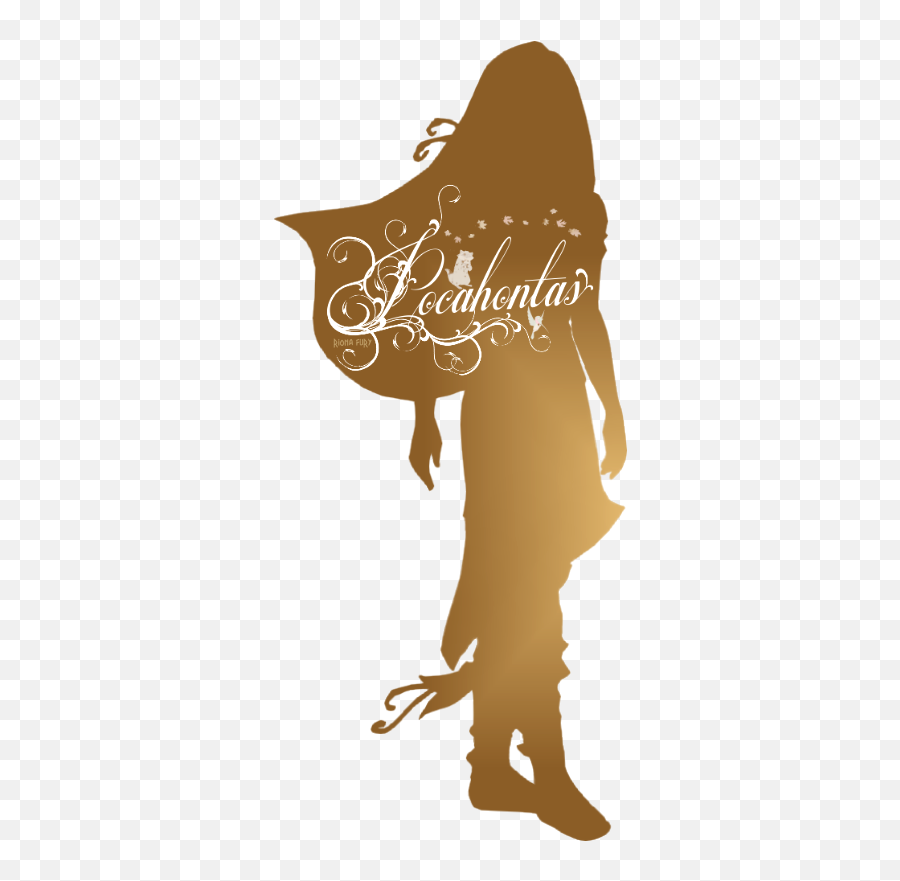 Pin - Pocahontas Disney Princess Silhouette Emoji,Name A Disney Movie With Emojis Pocahantus