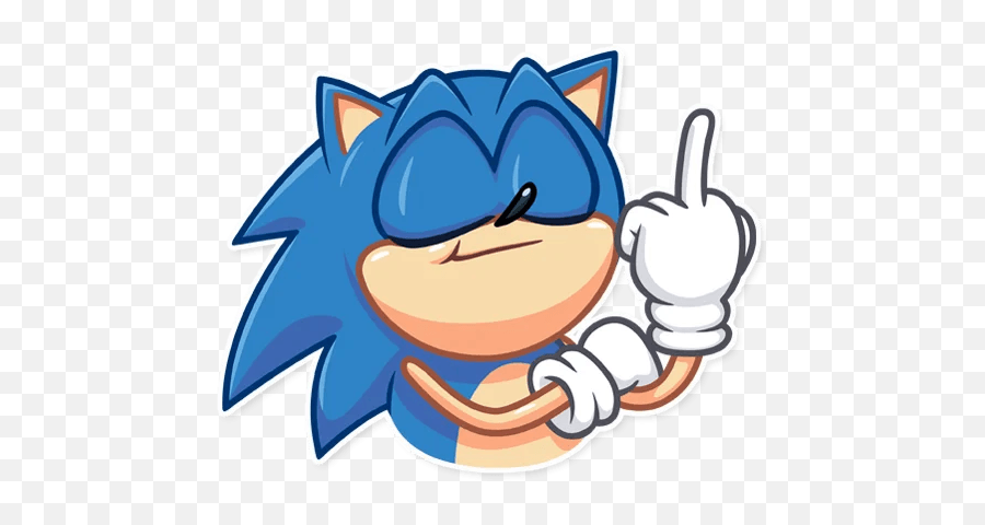 Sonic - Sticker De Sonic Para Whatsapp Emoji,Sanic Emoji