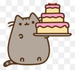 Pusheen Gif Transparent Background - Transparent Pusheen Cat Gif Png Emoji,Pusheen Emoticons For Android
