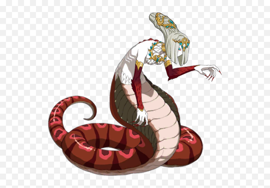 Lamia - Queen Lamia Anime Emoji,Lamia Chan Emoticon