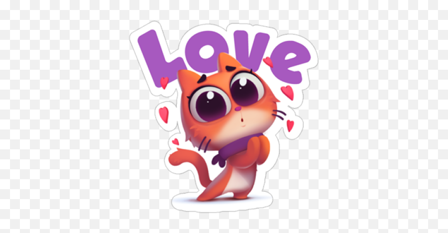 Sticker Png And Vectors For Free - Taffy Cat In Love Emoji,Tuzki Spotlight Emoticon