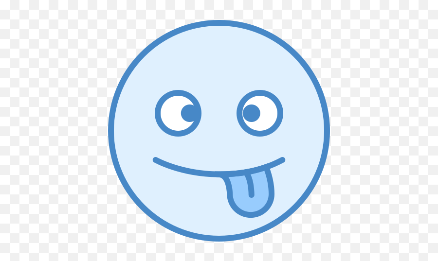 Kiss - Icon In Blue Ui Style Happy Emoji,White Emoticon Kissing White