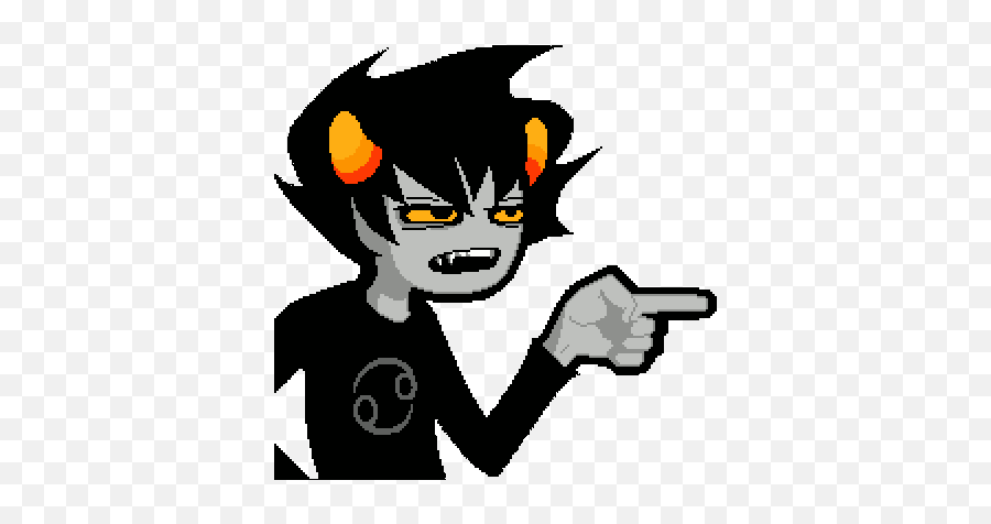 Sincet Gorgon - Karkat Homestuck Emoji,Emoji Kiling Himself Gif