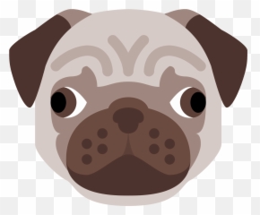 Pug Yorkshire Terrier Puppy Computer Icons Lone Star Animal - Pug Face Icon Png Emoji,Pug Emoticons For Facebook