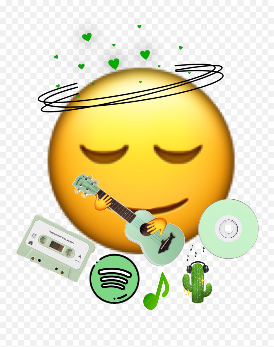 The Most Edited Musiclover Picsart - Happy Emoji,Facebook Emoticon For Guitar