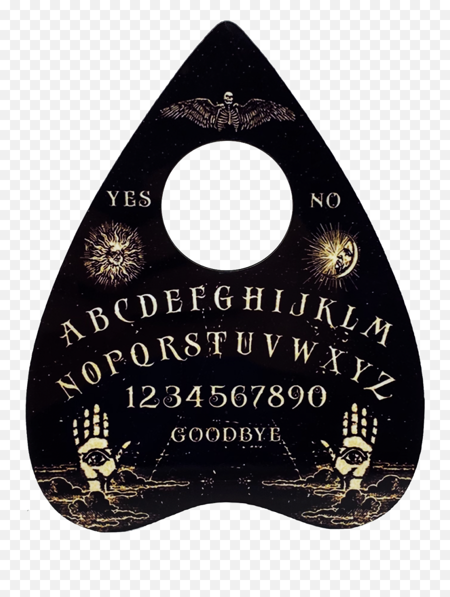 Gothic Ouija Board Planchette - Gothic Ouija Board Emoji,Ouija Emoji