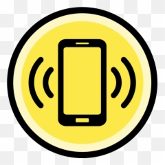 Symbol Yellow Sign Png Clipart - Vibration Button Png Emoji,B Button Emoji