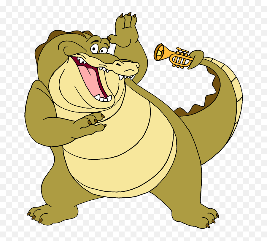 Cocodrilo Png - Cocodrilo La Princesa Y El Sapo Png Alligator From Princess And The Frog Clipart Emoji,Sapo Emojis Png