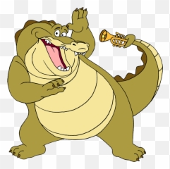 Cocodrilo Png - Cocodrilo La Princesa Y El Sapo Png Alligator From Princess And The Frog Clipart Emoji,Sapo Emojis Png