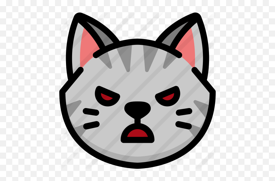 Angry - Free Animals Icons Angry Animals Png Emoji,Steam Cat Emoticons