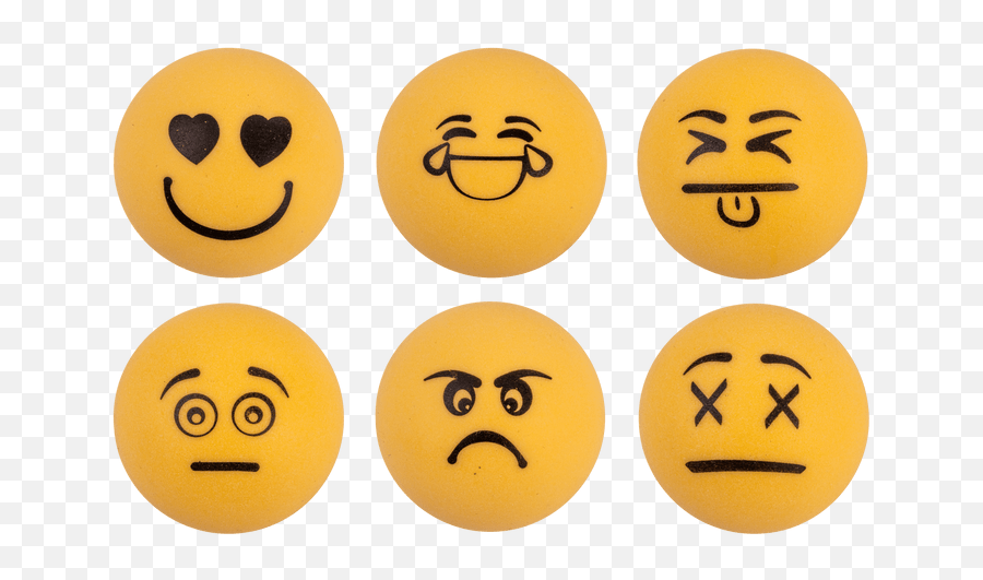 Table Tennis Balls Stiga Us Emoji,Emoji Star Rating