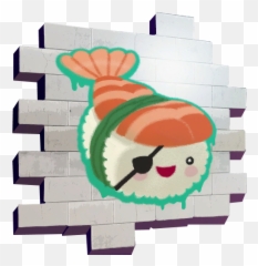 Sushi - Fortnite Sprays Fortwiz Sushi Fortnite Emoji,Sushi Emoji Png
