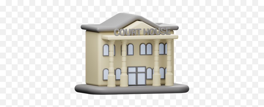 Court House 3d Illustrations Designs Images Vectors Hd Emoji,Emoji Court