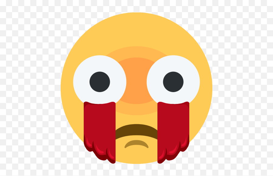 Custom Made Emojis To Oldest - Emoji With Bleeding Eyes,All Emojis