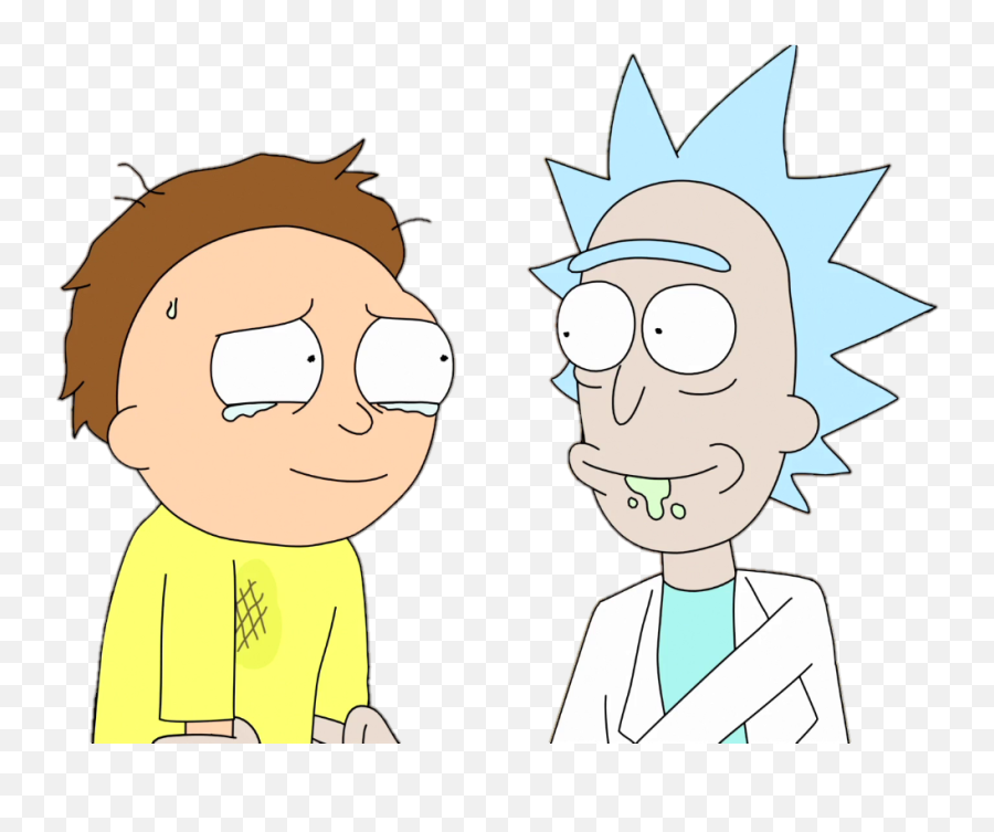 Rickandmorty Ricksanchez Sticker By Proinsias Cassidy - Nobody Uses Internet Explorer Emoji,Rick And Morty Emojis