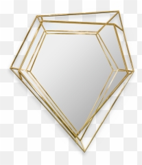 Wall Mirrors That Are Worth A Second Look - Diamond Mirror Essential Home Emoji,Emotion Mirrors