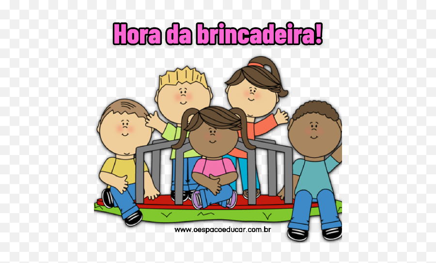 Aulas Remotas Figurinhas De Incentivo - Blog Espaço Educar Clipart Children Merry Go Round Emoji,Brincadeira De Whatsapp Com Emoticons