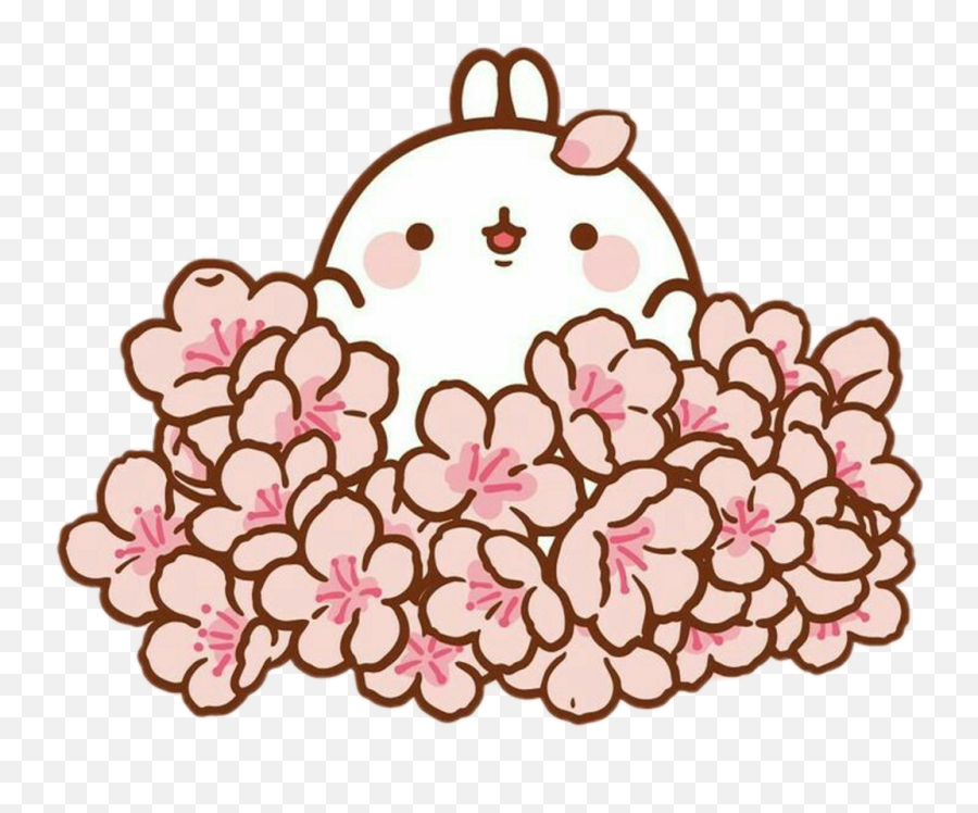 Transparent Background Kawaii Discord Aesthetic Emotes - Kawaii Cherry Blossom Tree Emoji,Comfy Blob Emoji