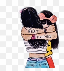 The Most Edited Best Friend Forever Picsart - Best Friends Drawing Emoji,Best Friend Emoji Costume