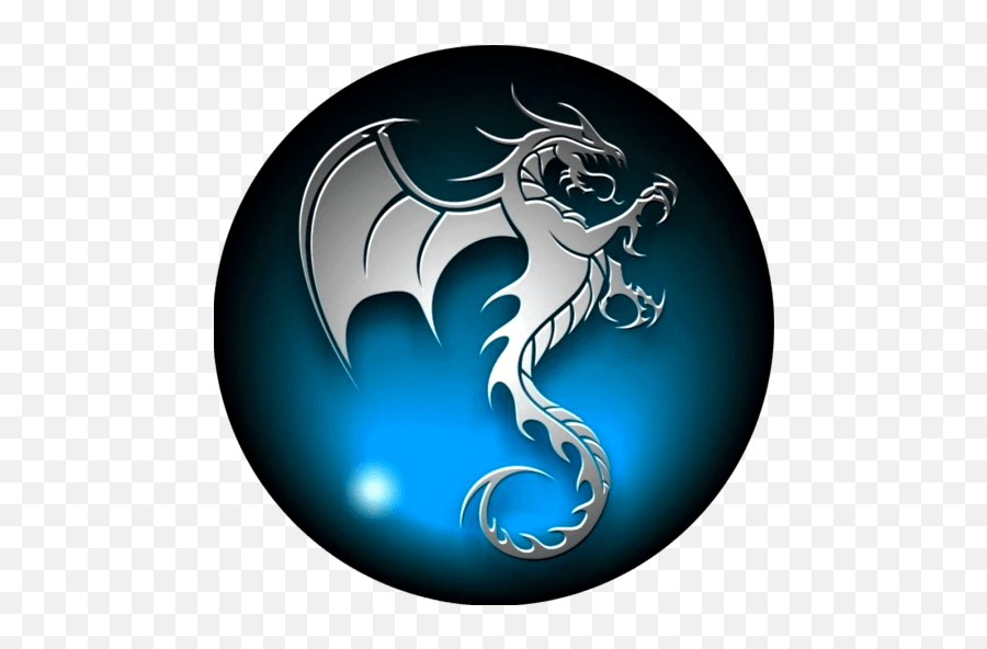 Silver Dragon Agario Custom Skin - Logos Dream League Soccer 2019 Emoji,Dragon Emoji Custom
