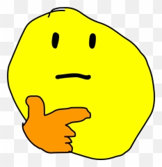 Dream Island Wiki - Dot Emoji,Thicc Thinking Emoji