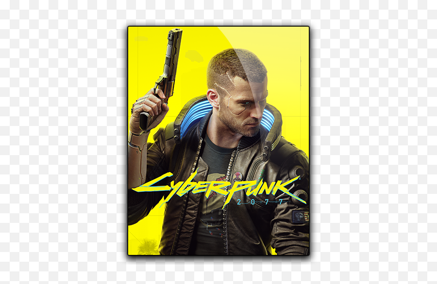 Cyberpunk 2077 Folder Png - Cyberpunk 2077 Cover Art Emoji,Cyberpunk 2077 Logo Emoji