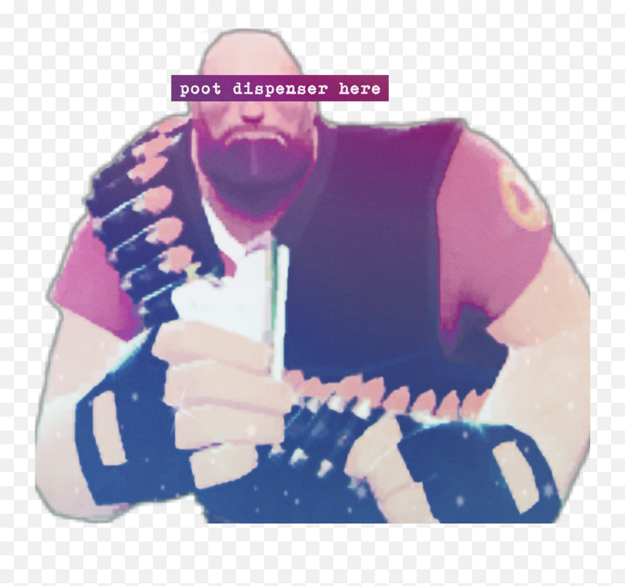 Tf2 Heavy Sticker - Fictional Character Emoji,Tf2 Emojis Heavy