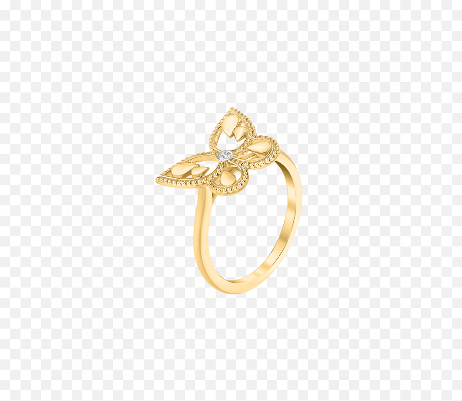 Rings - Butterfly Gold Ring Design For Girls Emoji,Emotions Cubic Zirconia 10k Gold Swirl Ring