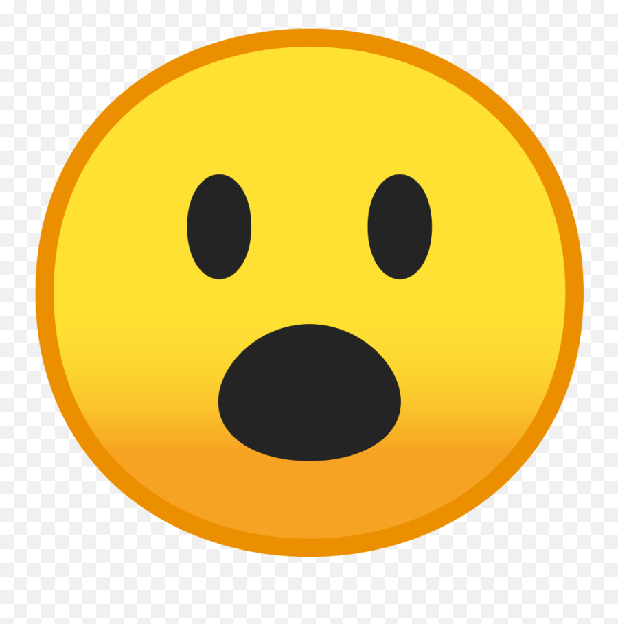 Face With Open Mouth Emoji - Emoji Face With Open Mouth,Open Mouth Emoji