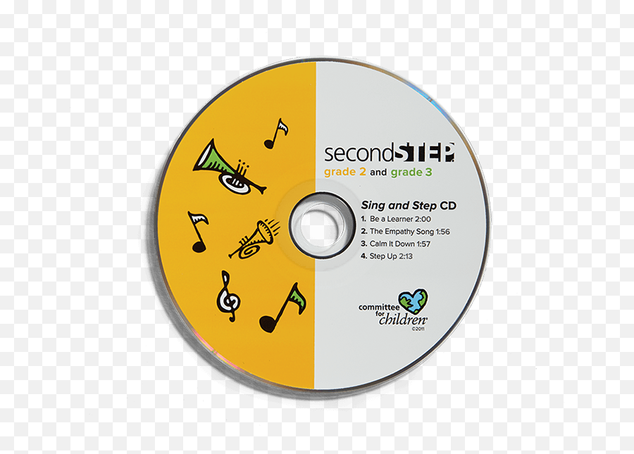 Second Step Grades 2 And 3 Sing And Step Cd - Optical Disc Emoji,How To Sing Woth Emotion
