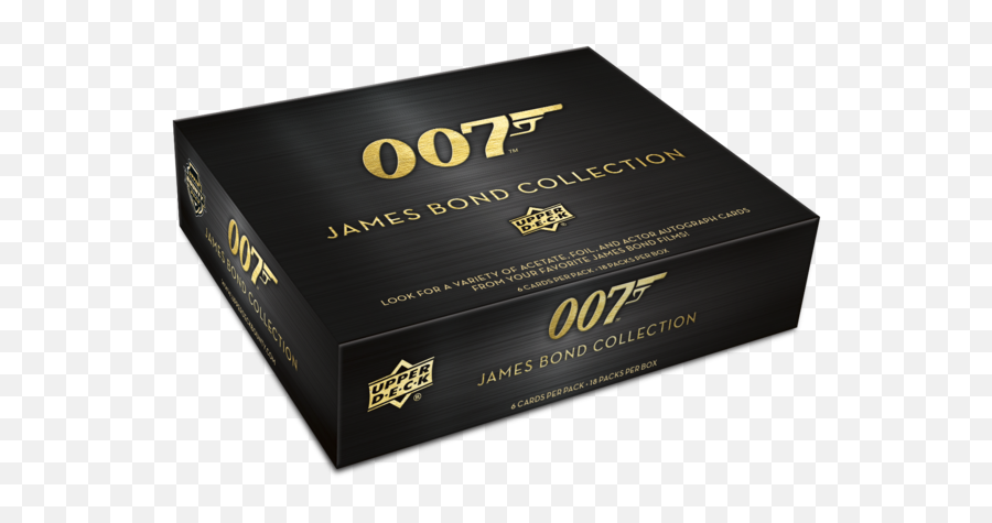 James Bond 007 Archivos 2015 Edición Trading Card Caja - Cardboard Packaging Emoji,Emoticon Acampar