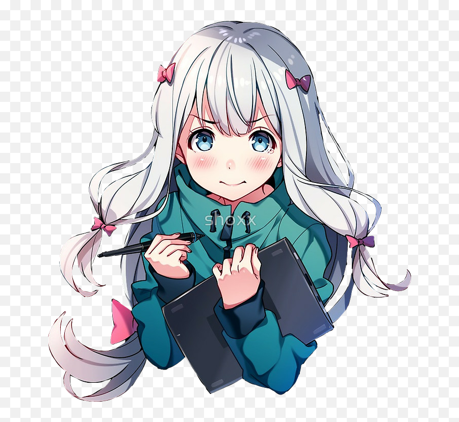 The Most Edited - Anime Eromanga Sensei Png Emoji,Eromanga Sensei Sagiri Emoji