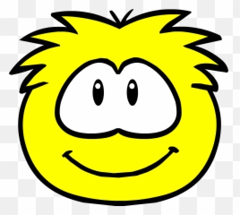 Yellow Puffle Club Penguin Wiki Fandom - Yellow Puffle Club Penguin Emoji,Emoticon Chuckling
