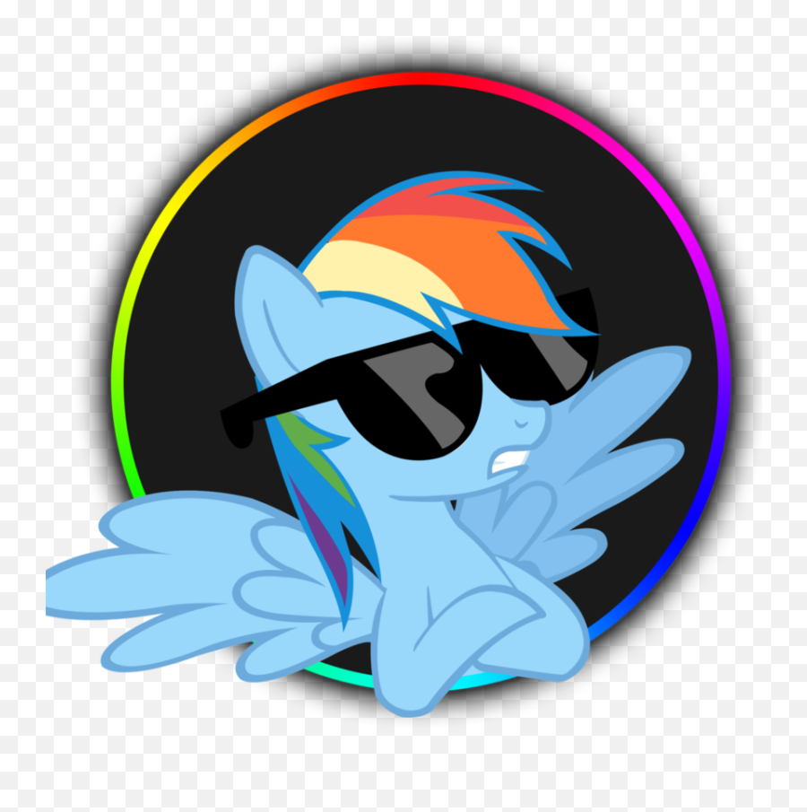Better Vivaldi Mascot Design - Deal With It My Little Pony Emoji,Inori Aizawa Emoticons
