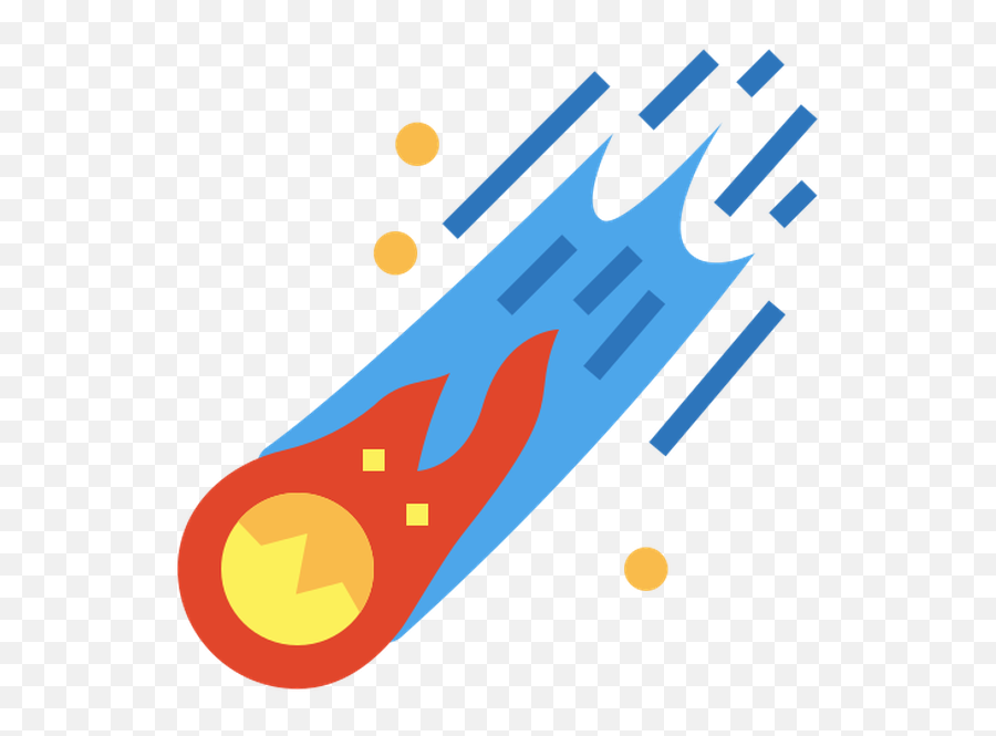 Comet Free Vector Icons Designed By Smalllikeart Vector - Dot Emoji,Comet Emoji