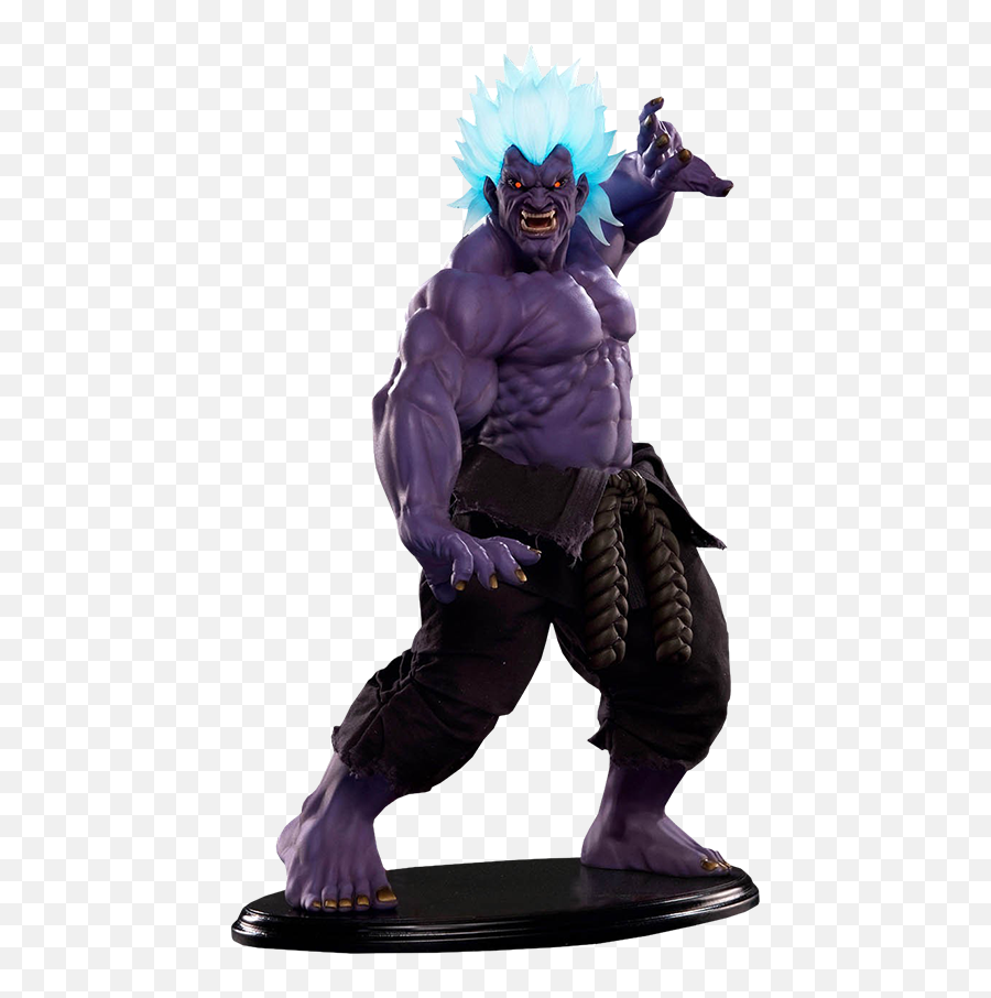 Street Fighter Oni Akuma Mad Demon Statue By Pop Culture Sho - Street Fighter 4 Akuma Vs Emoji,Cartoon Emotion Personified