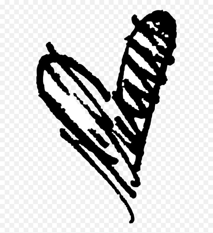 Scribbled Heart Stamp - Heart Stamp Transparent Emoji,Craft Emotions Stamps