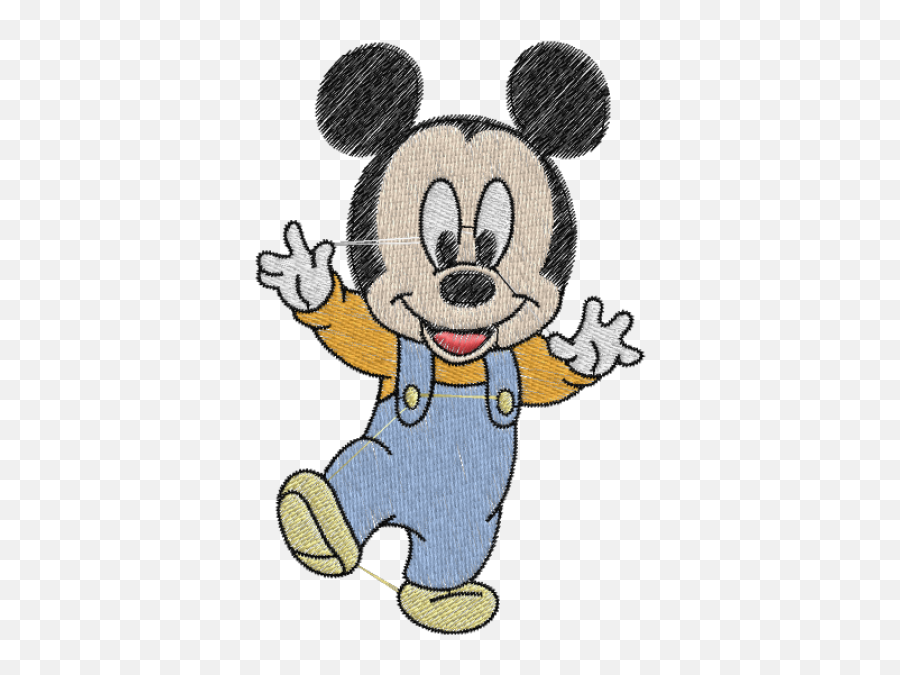 Matriz De Bordado Mickey Baby Emoji,Emoticon Simbolo Do Mickey