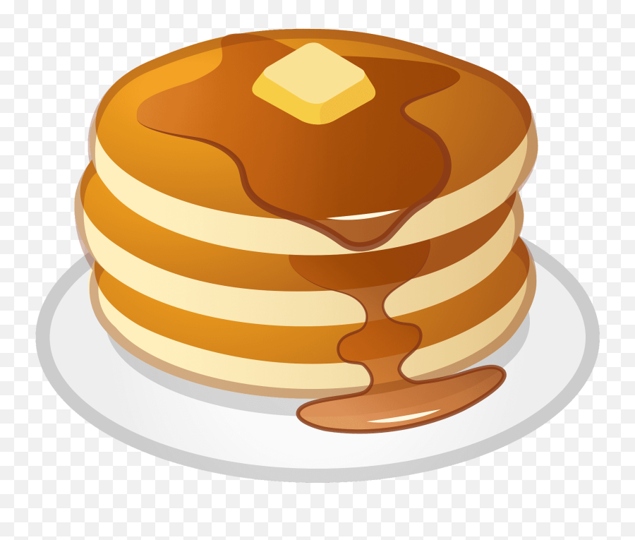 Pancakes Emoji Clipart Free Download Transparent Png - Pancake Emoji Transparent,Egg Roll Emoji